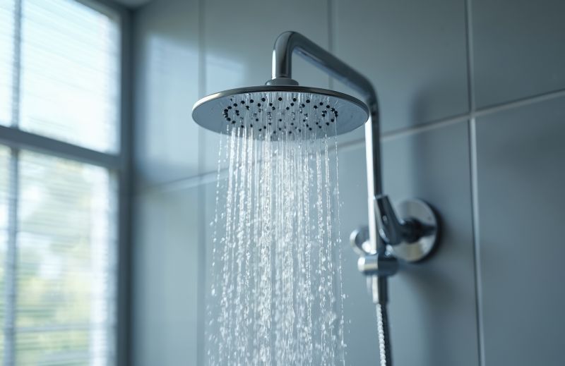 Shower with Multi-Function Showerhead